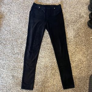 Calvin Klein Velvet Stretch Leggings Size S